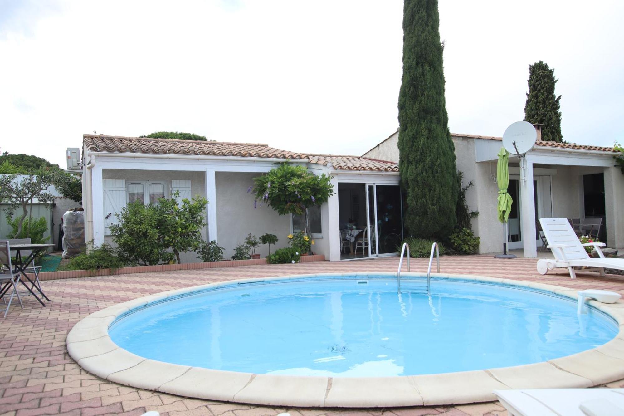 Chambre Privee Independante, Piscine Agde Exterior photo